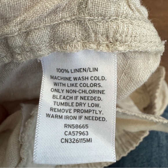 Caslon Drawstring Pull On Shorts - S - Picture 4 of 4